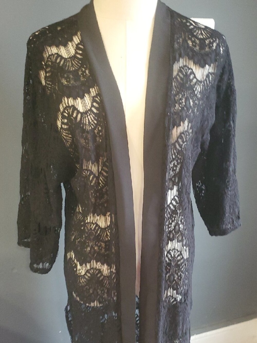 Forever 21 Black Lace Swim Coverup - Picture 10 of 13